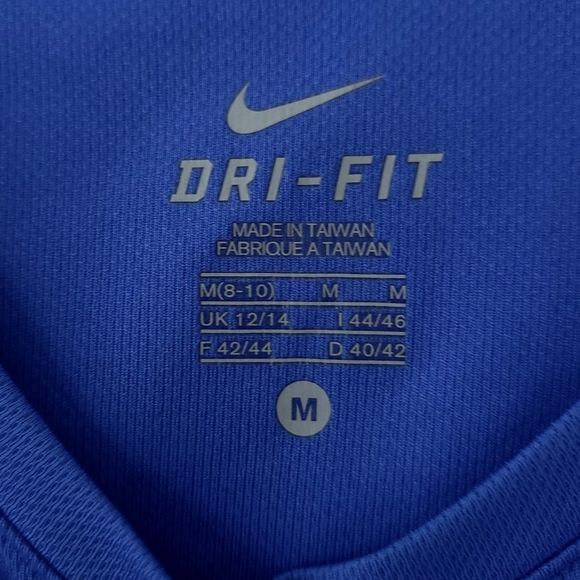 Nike Womens Dri-fit Short Sleeve Workout Shirt MED - Picture 5 of 7